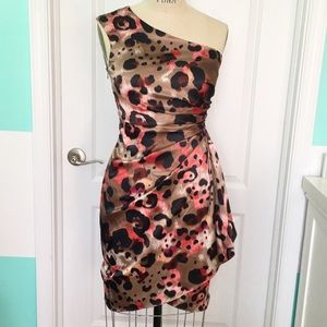 London Times One Shoulder Dress